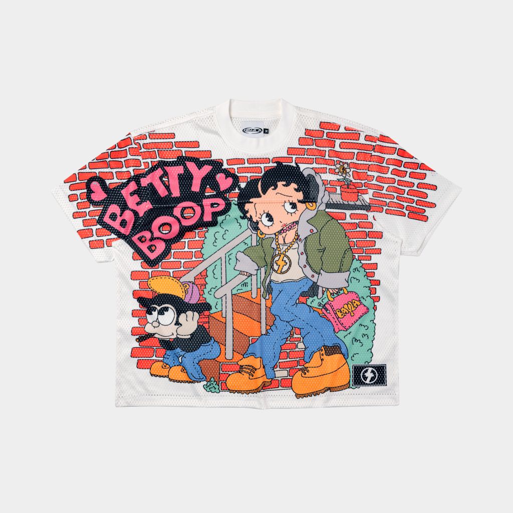 [BAYLA] - JERSEY BETTY BOOP WHITZZ