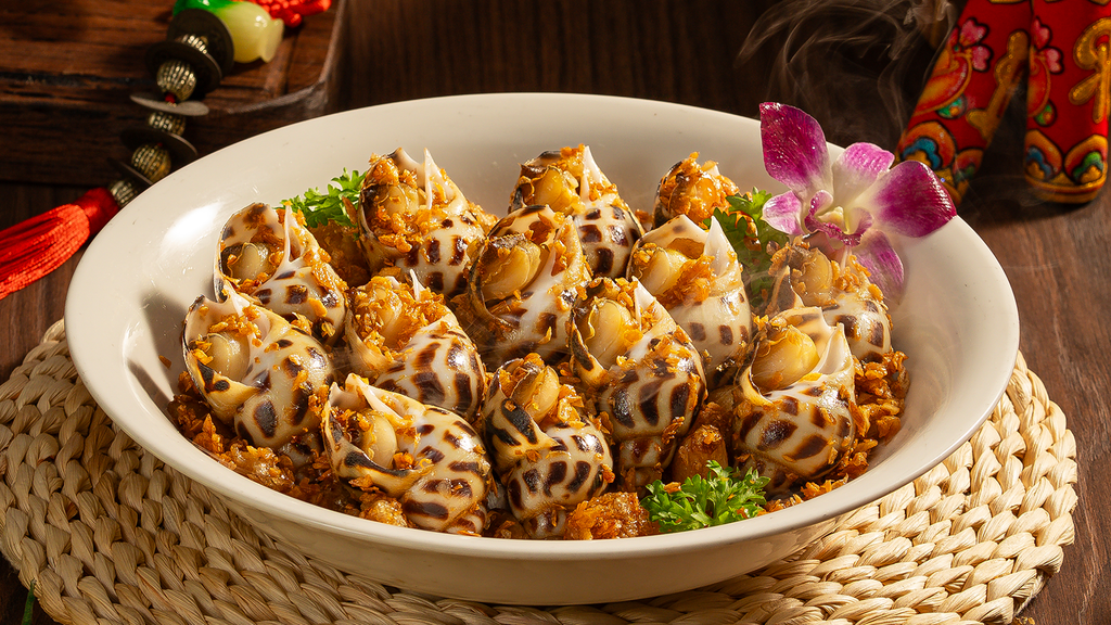  Ốc Hương Cháy Tỏi 