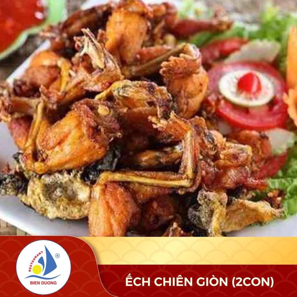  Ếch Chiên Giòn (2 Con) 
