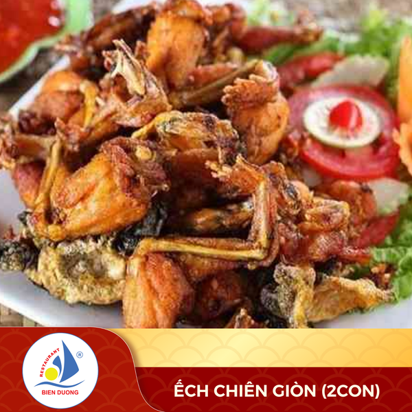  Ếch Chiên Giòn (2 Con) 