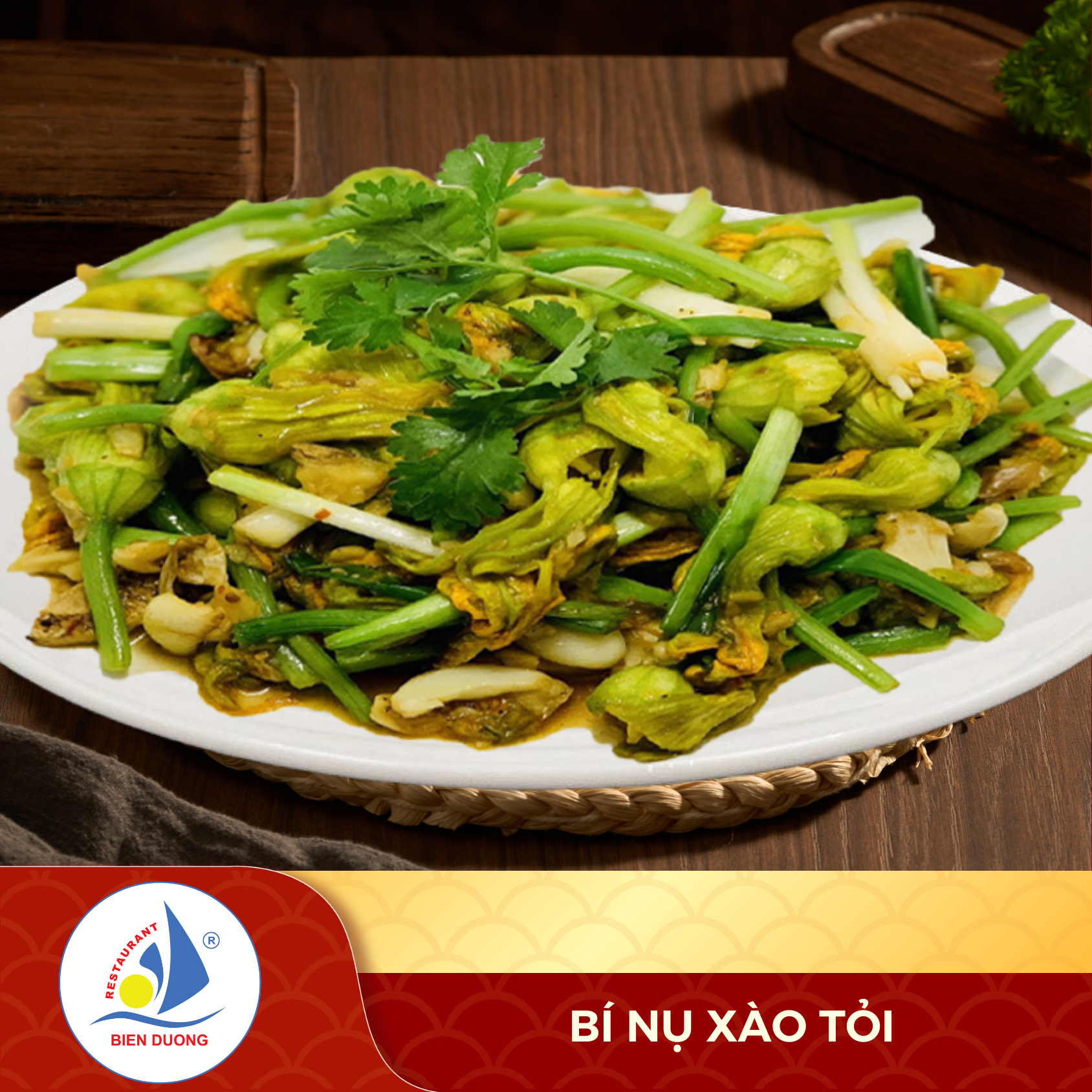  Bí Nụ Xào Tỏi 
