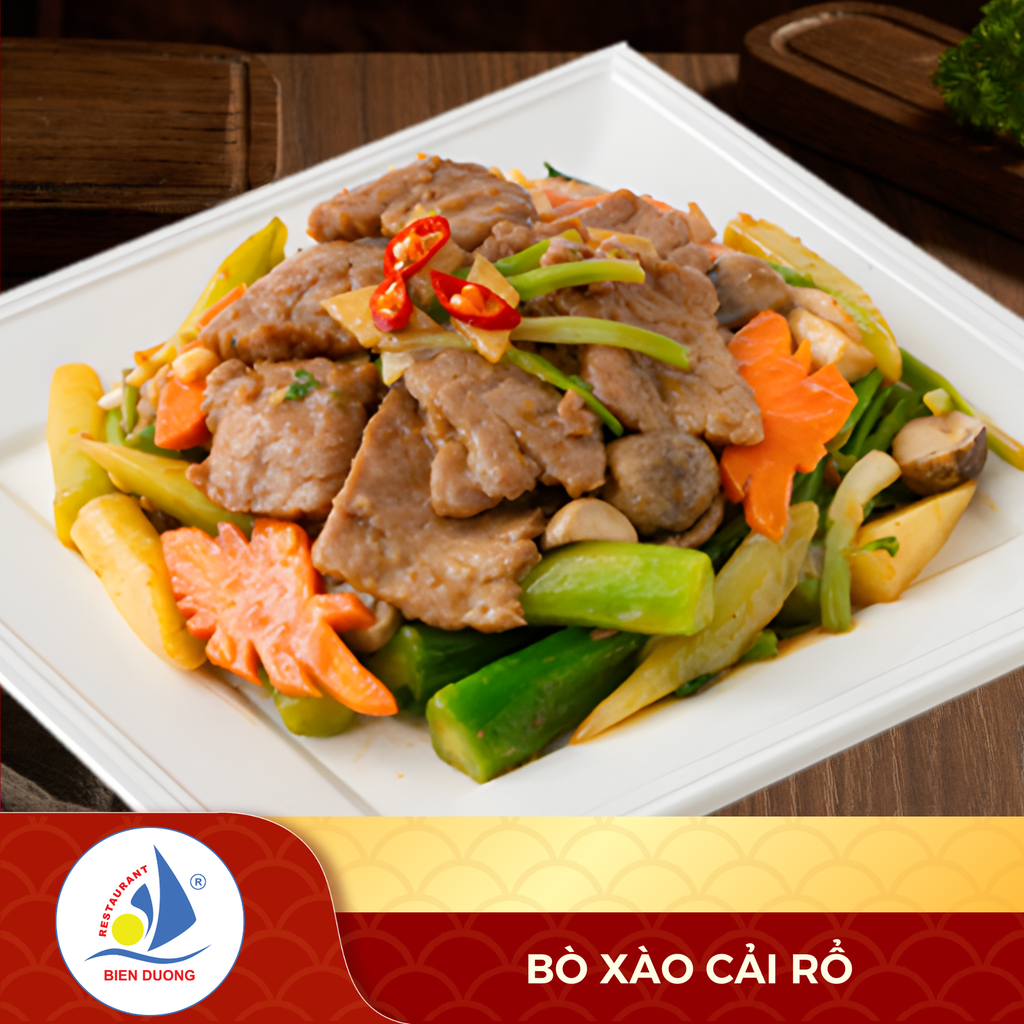  Cải Rổ Xào Dầu Hào 