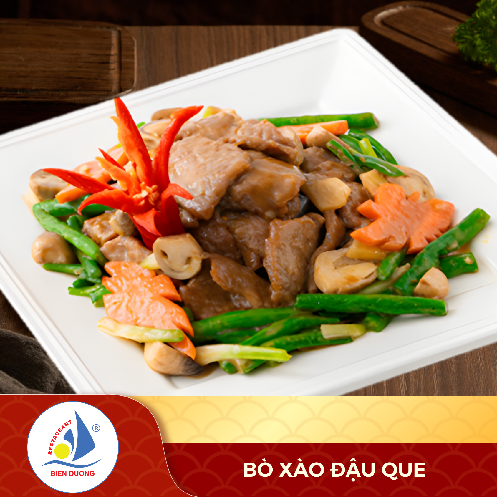  Bò Xào Đậu Que 