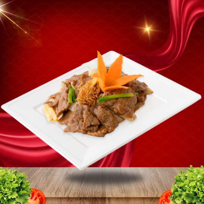  Bò Xào Hành Gừng 