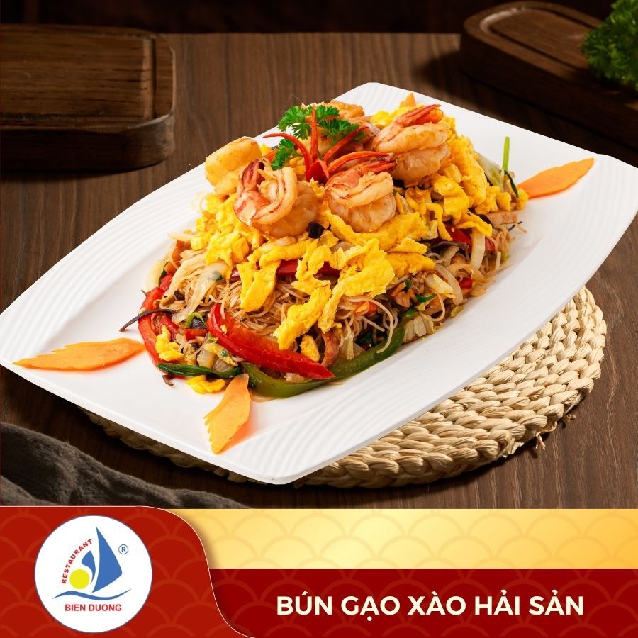  Bún Gạo Xào Hải Sản 