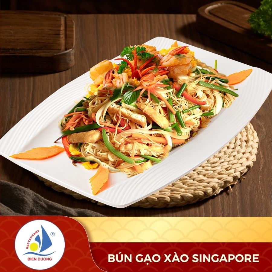  Bún Gạo Xào Singapore 