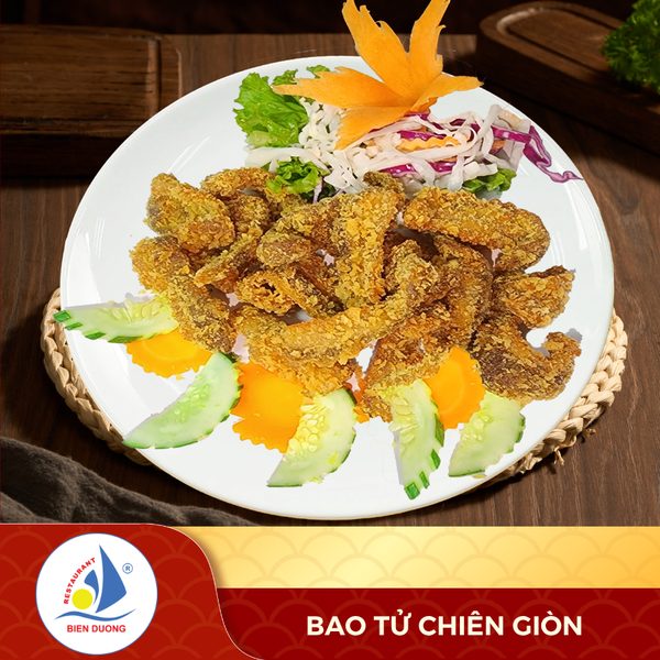  Bao Tử Heo Chiên Giòn 