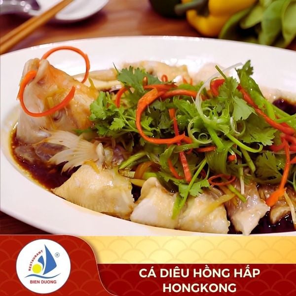  Cá Diêu Hồng Hấp HongKong 