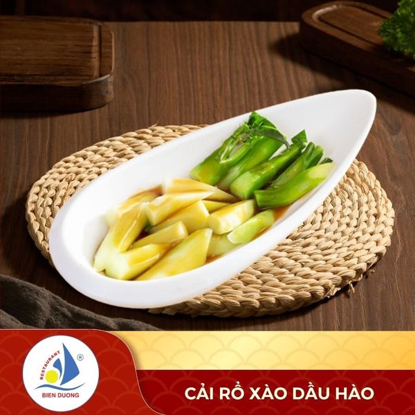  Cải Rổ Xào Dầu Hào 