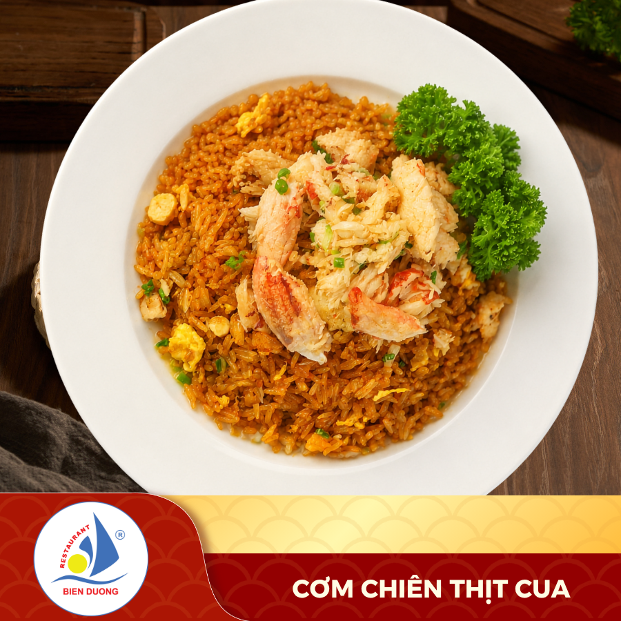  Cơm Chiên Thịt Cua 