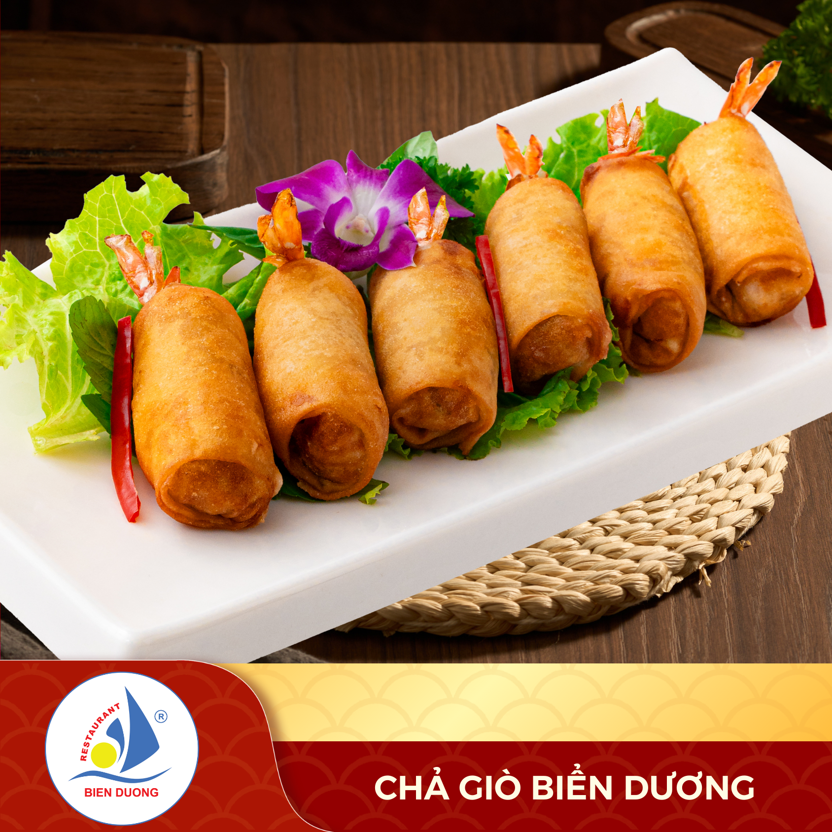  Chả Giò Tôm Thịt Biển Dương 