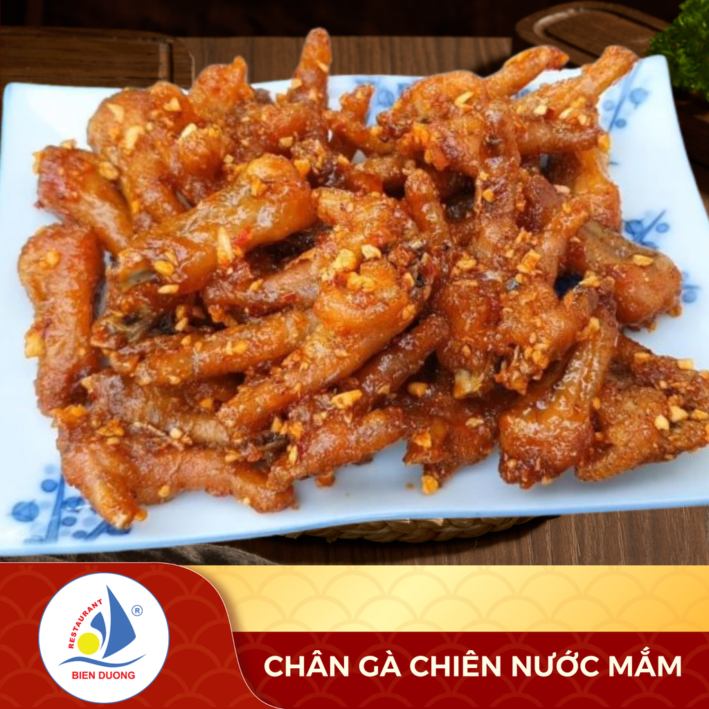  Chân Gà Chiên Nước Mắm 
