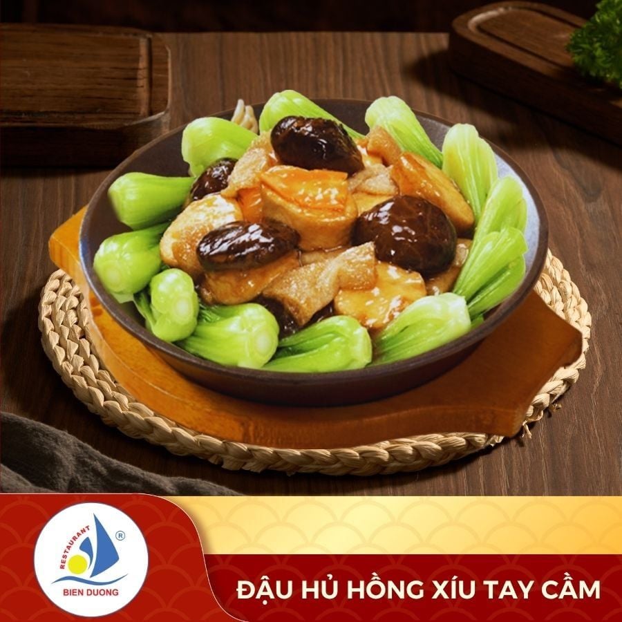  Đậu Hủ Hồng Xíu Tay Cầm 