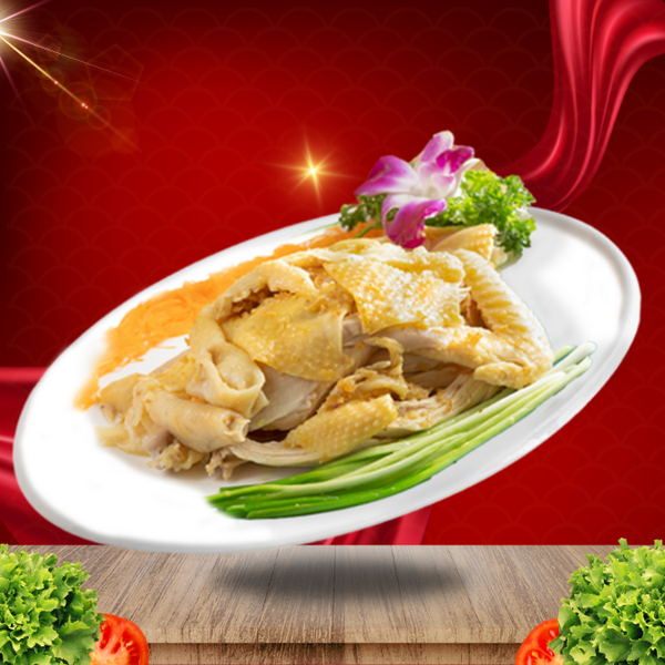  Gà Hấp Muối Hongkong (Nửa Con) 