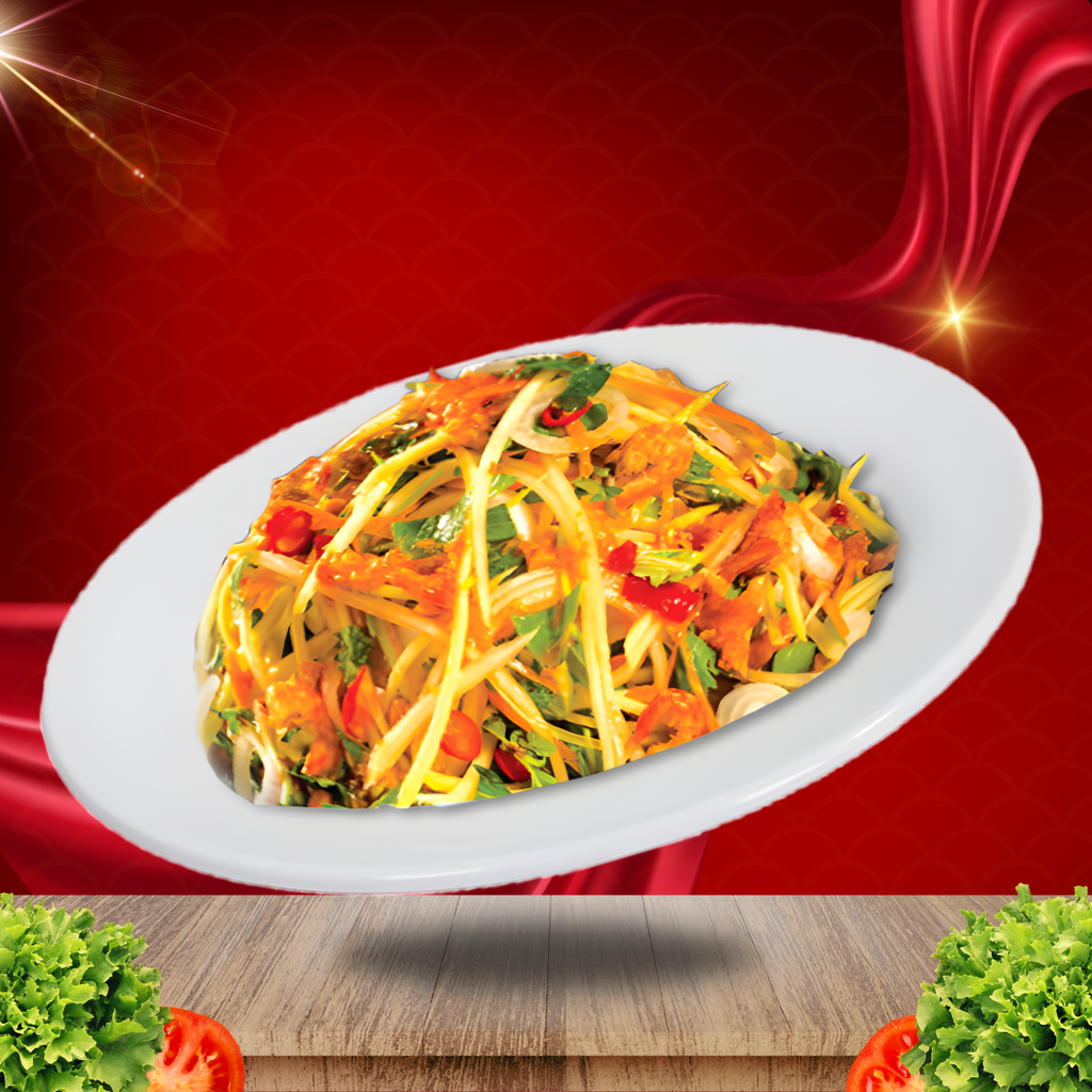  Gỏi Xoài Tôm Khô 