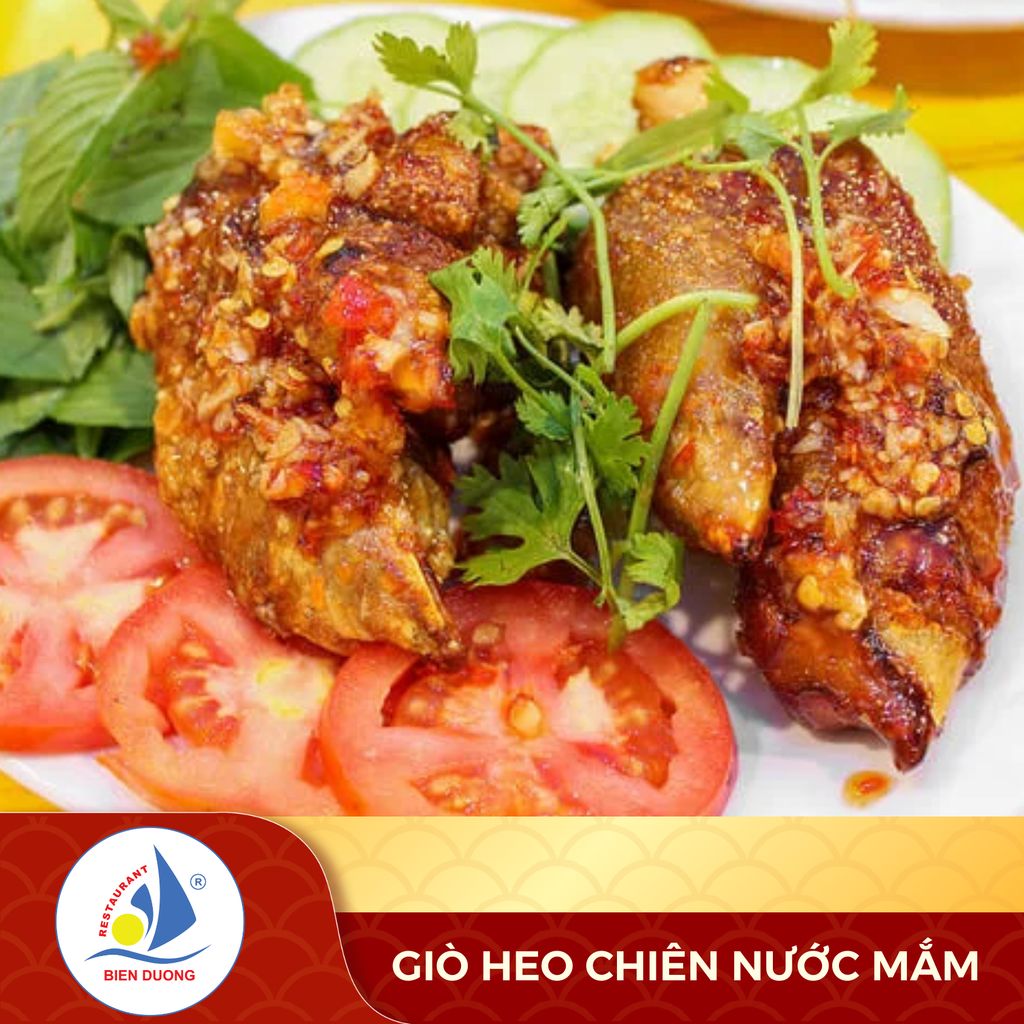  Giò Heo Chiên Nước Mắm 