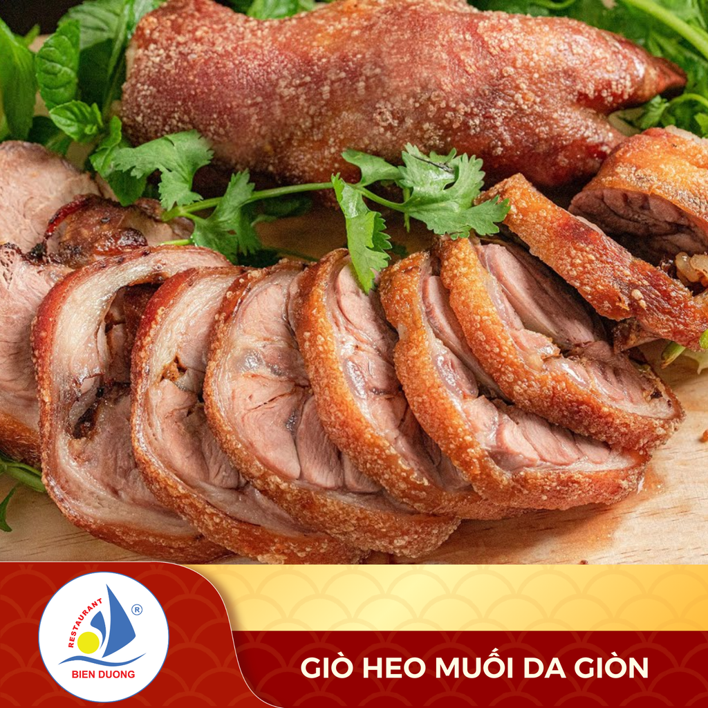  Giò Heo Muối Da Giòn 