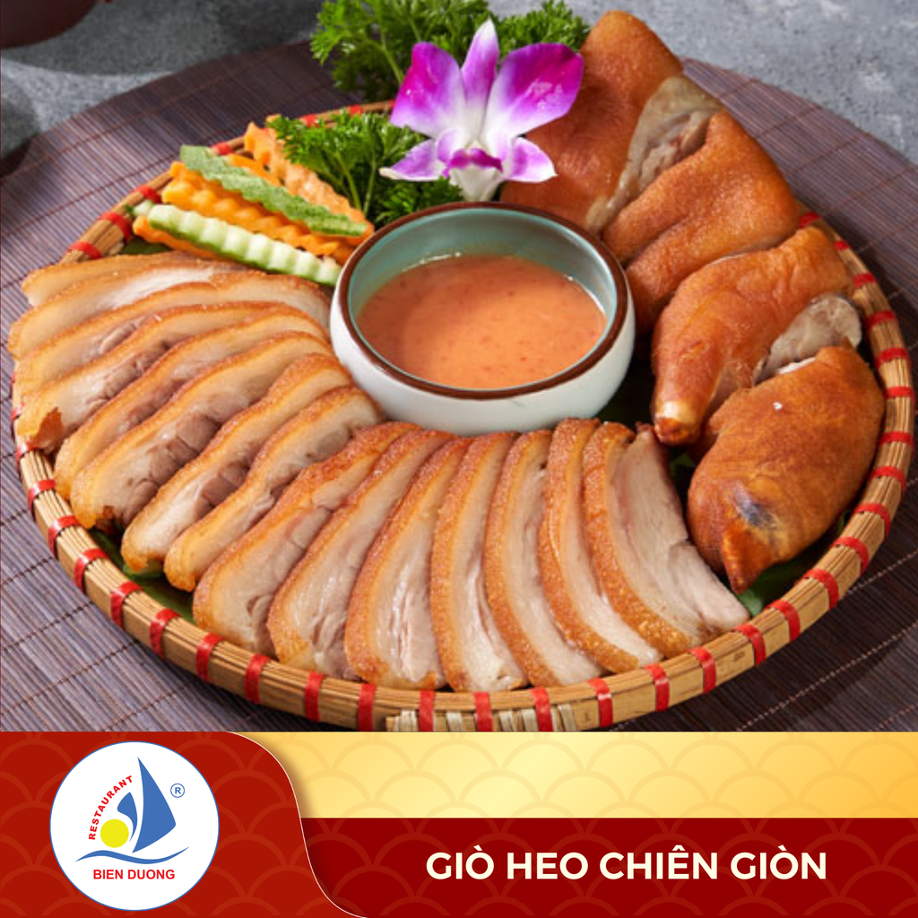  Giò Heo Chiên Giòn 