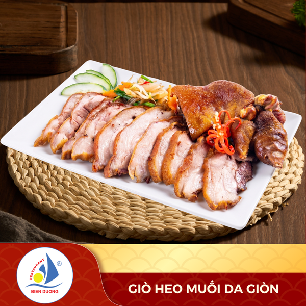  Giò Heo Muối Da Giòn 