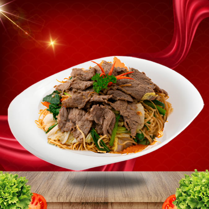  Mì Gói Xào Bò 