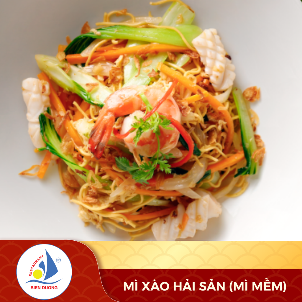  Mì Xào Hải Sản (Mì Mềm) 