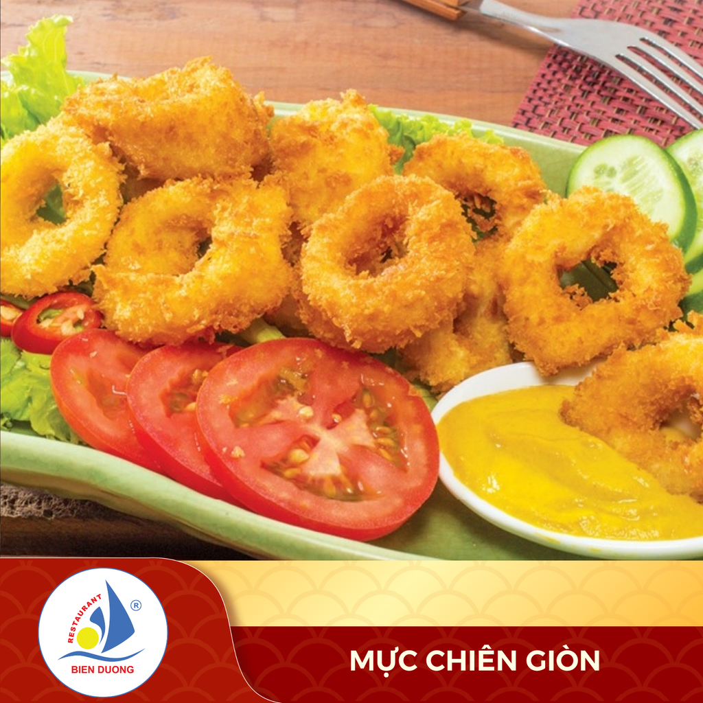  Mực Chiên Giòn 