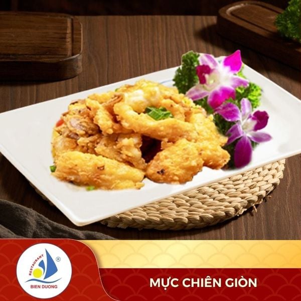  Mực Chiên Giòn 