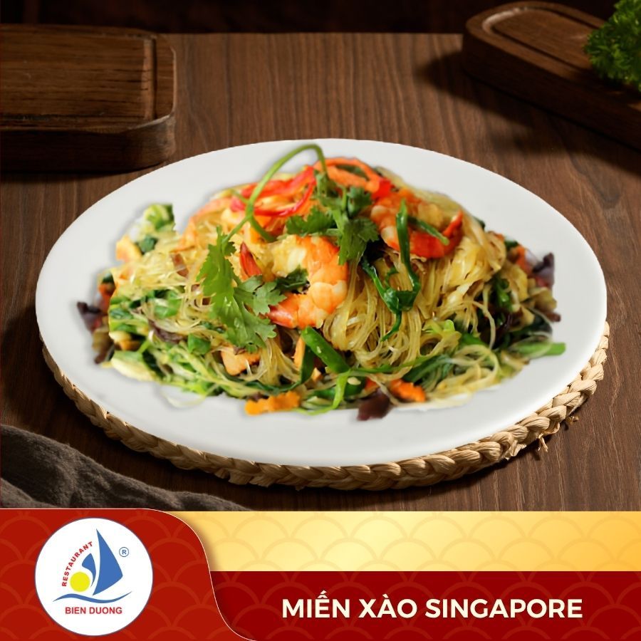  Miến Xào Singapore 