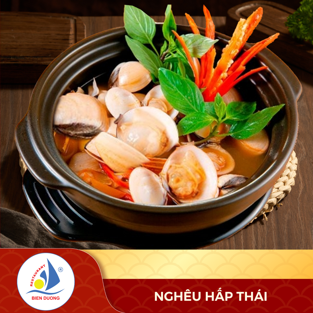  Nghêu Hấp Thái 