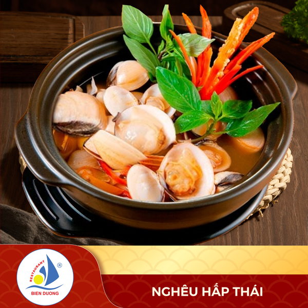 Nghêu Hấp Thái 