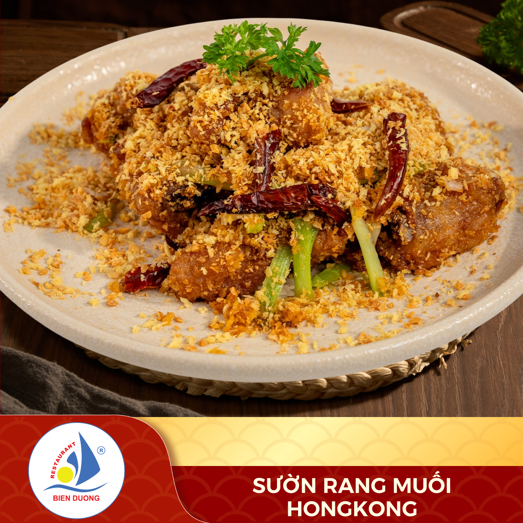  Sườn Rang Muối Hongkong 