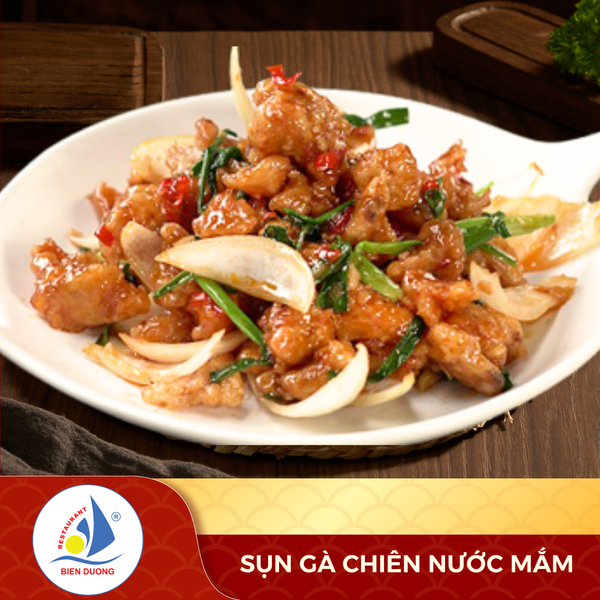  Sụn Gà Chiên Nước Mắm 