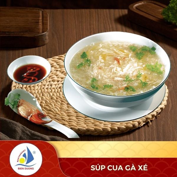  Súp Cua Gà Xé 