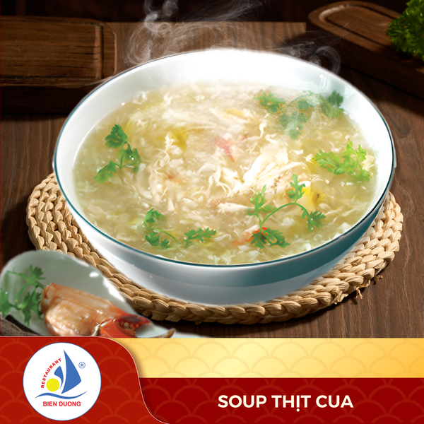  Soup Thịt Cua 