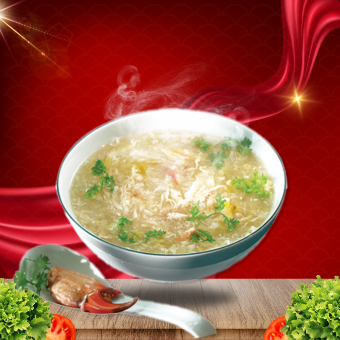  Soup Thịt Cua 