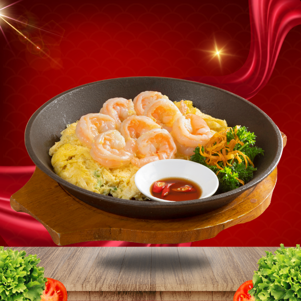  Tôm Thẻ Xào Trứng 