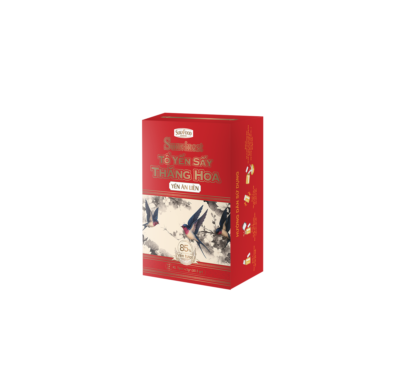  Tổ Yến Sấy Thăng Hoa Sunvinest (Thùng 30) 