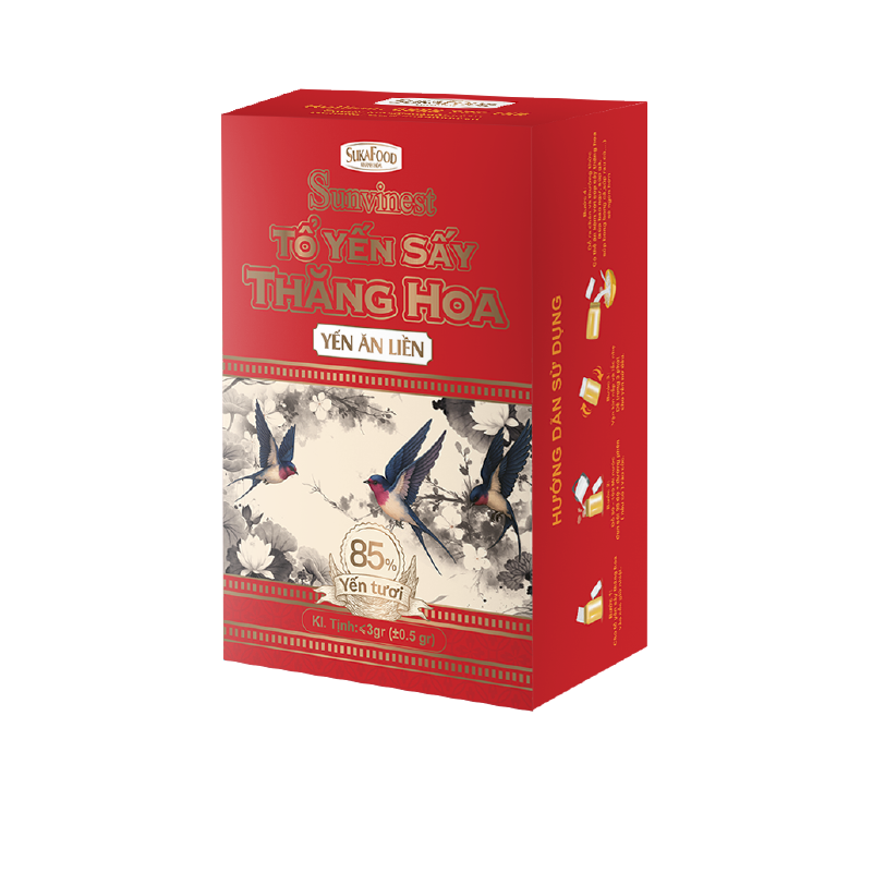  Tổ Yến Sấy Thăng Hoa Sunvinest (Hộp 1) 