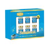  Nước Yến Chưng Đường Phèn Sunvinest 25% Yến Tươi - 70ml (Hộp 6) 