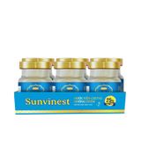  Nước Yến Chưng Đường Phèn Sunvinest 25% Yến Tươi - 70ml (Khay 6) 