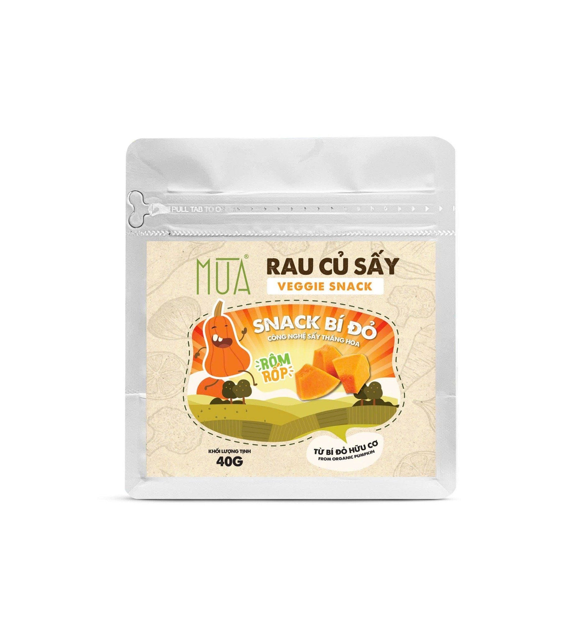 Snack bí đỏ Mùa 40gr