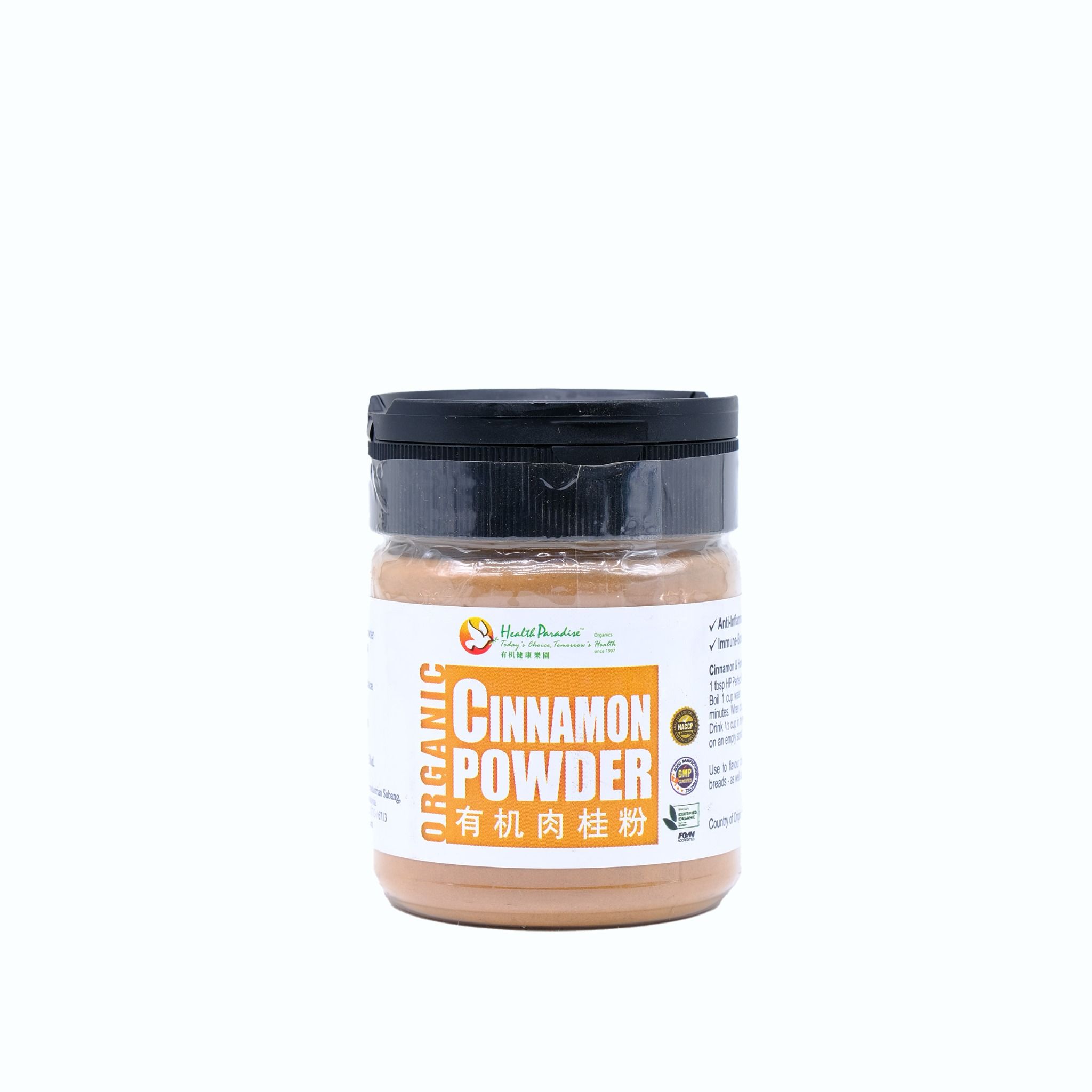 Bột quế hữu cơ Health Paradise 100g