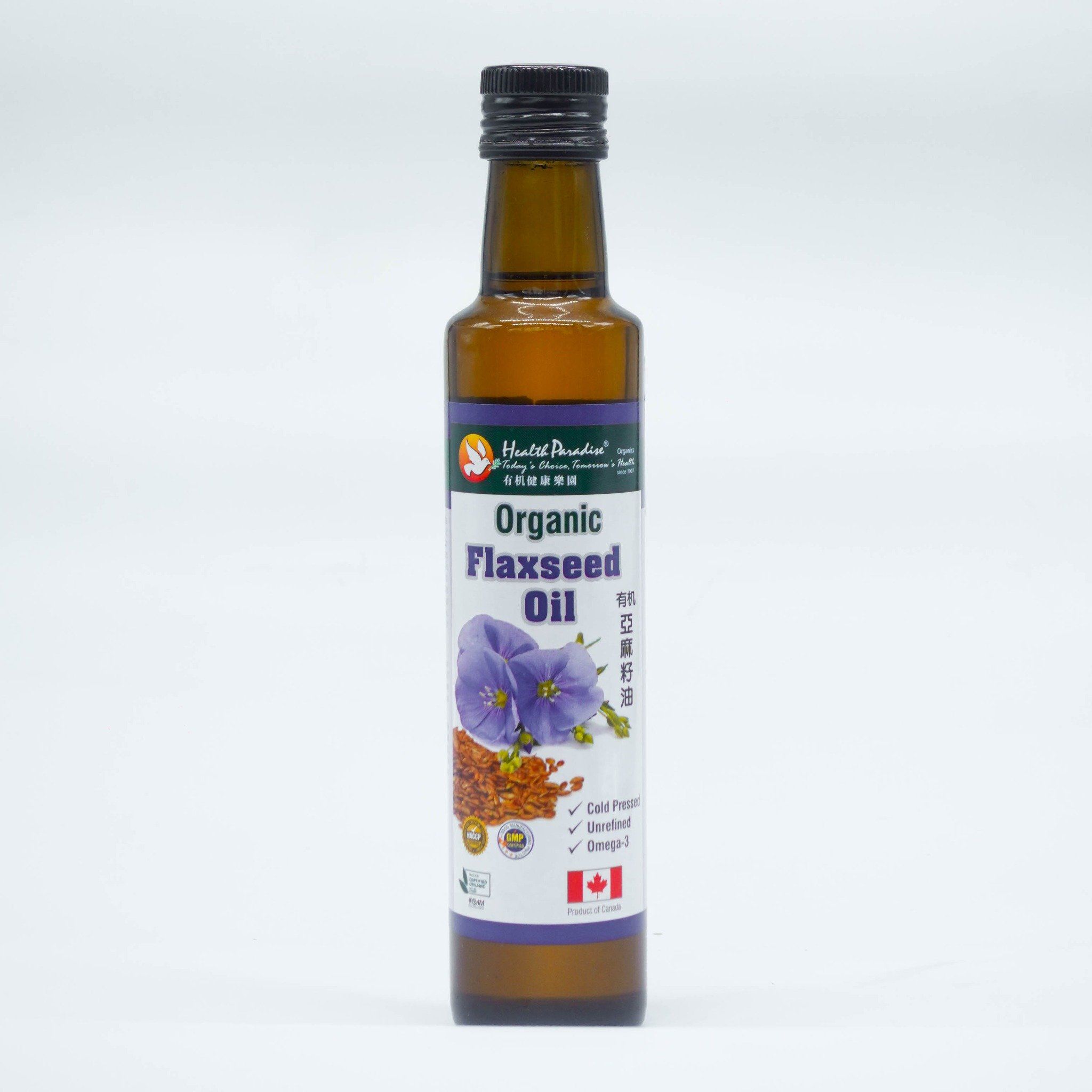 Dầu hạt lanh hữu cơ Health Paradise 250ml