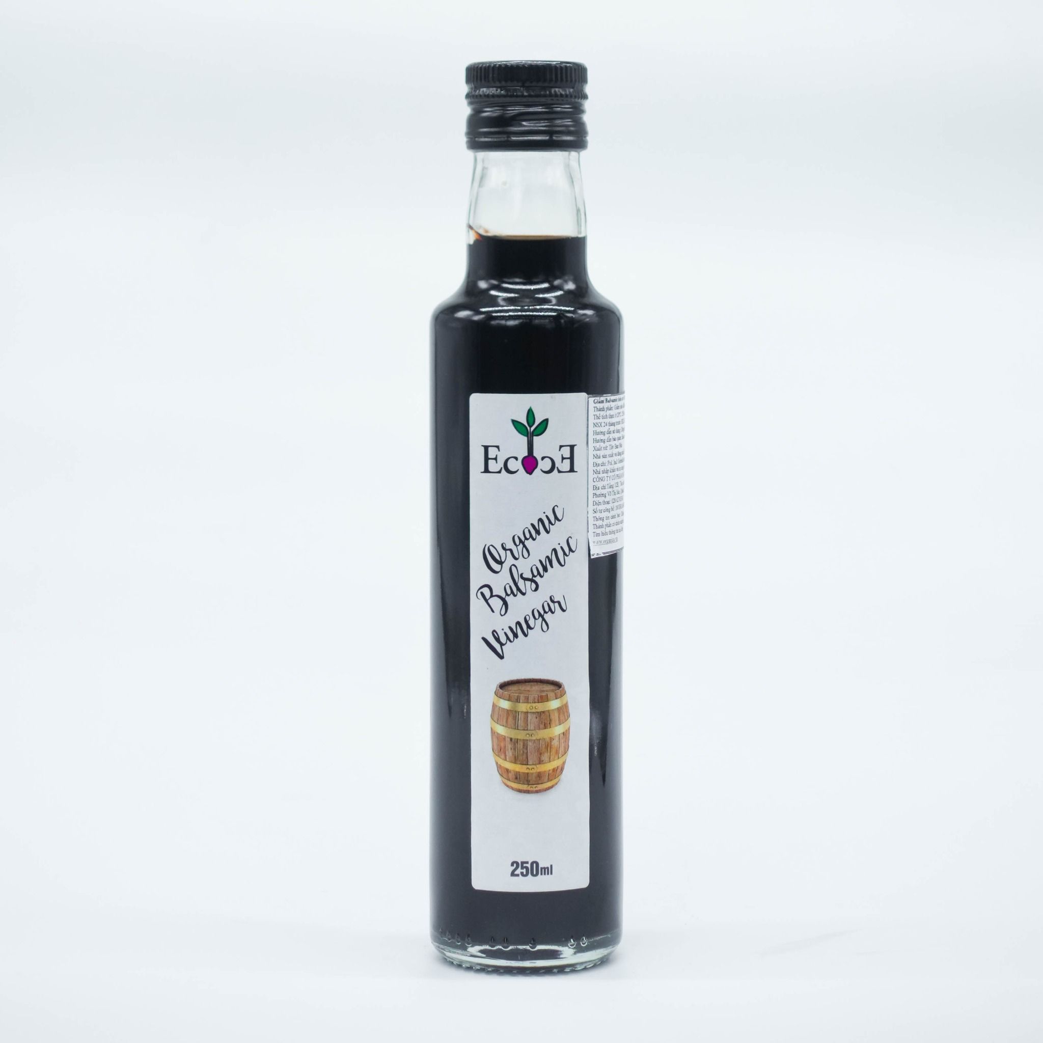 Giấm Balsamic Hữu Cơ Ecovinal 250ml