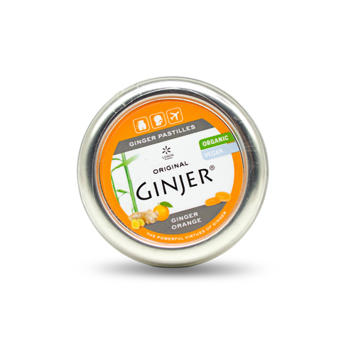  Kẹo ngậm cam gừng hữu cơ Lemon Pharma 40g 