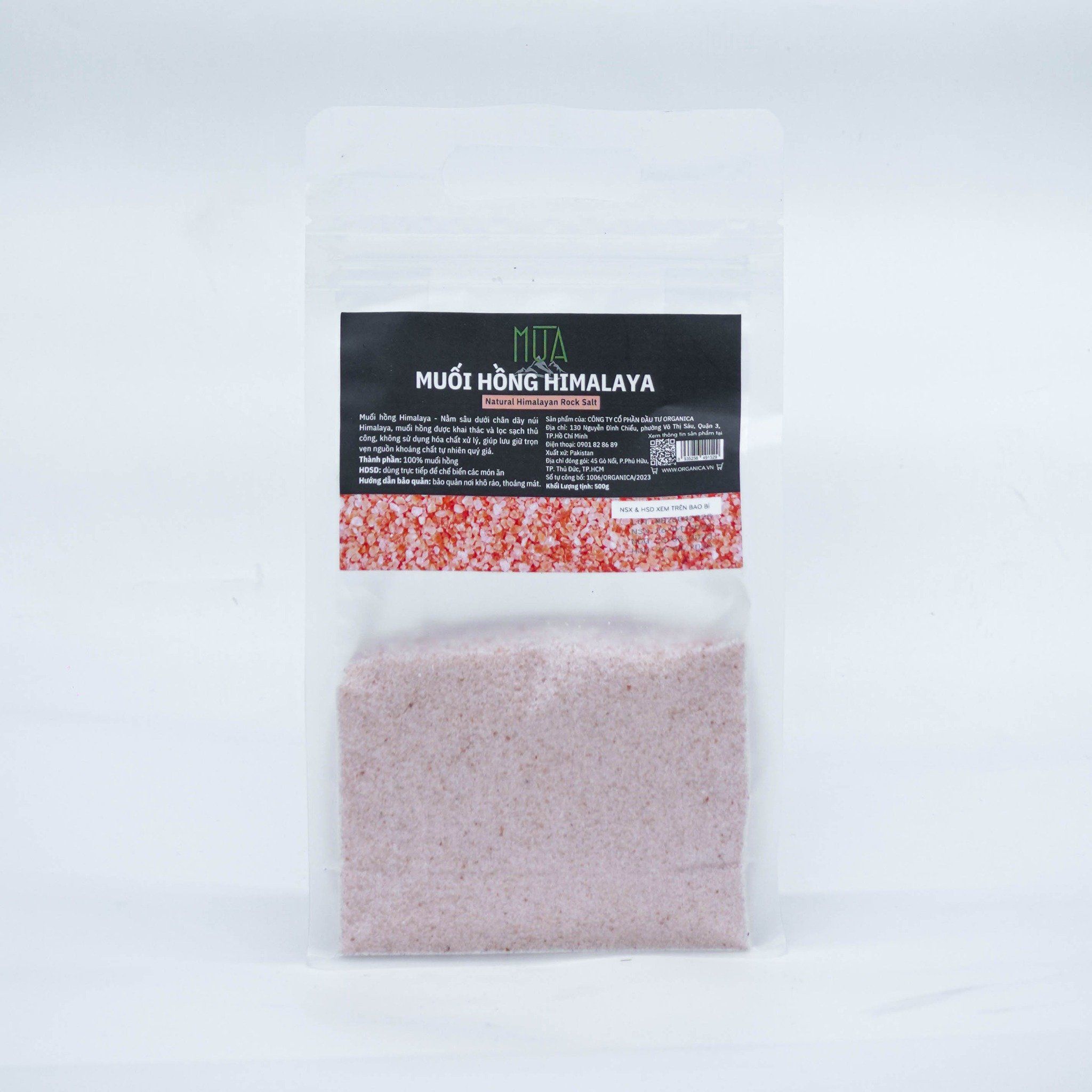 Muối hồng Himalaya Mùa 500gr