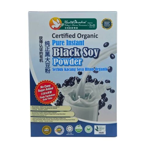  Bột Đậu Nành Đen Hữu Cơ Health Paradise 500gr 