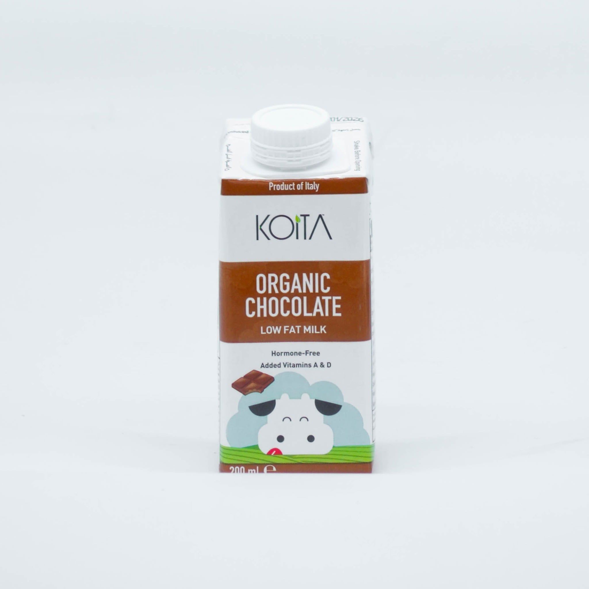 Sữa Bò Hữu Cơ Vị Socola KOITA 200ML