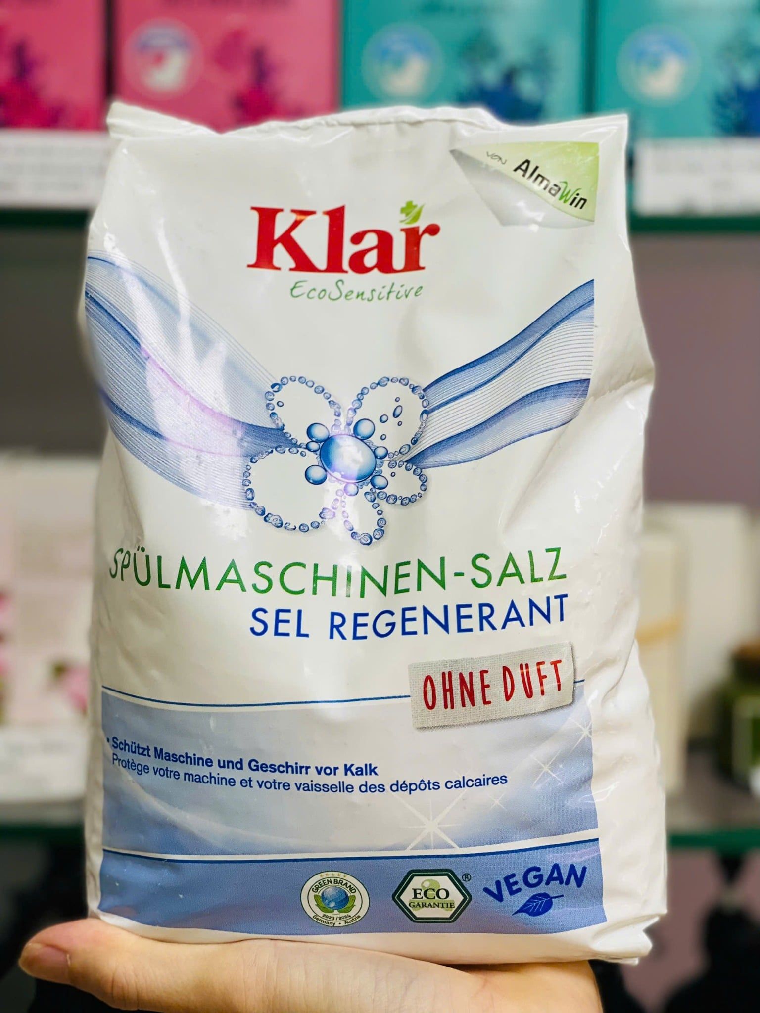 Muối cho máy rửa bát Klar 2kg