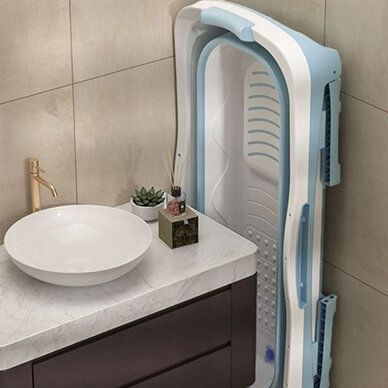 Bồn Tắm Gấp Gọn Cho Người Lớn Ngâm Mình Thư Giãn
